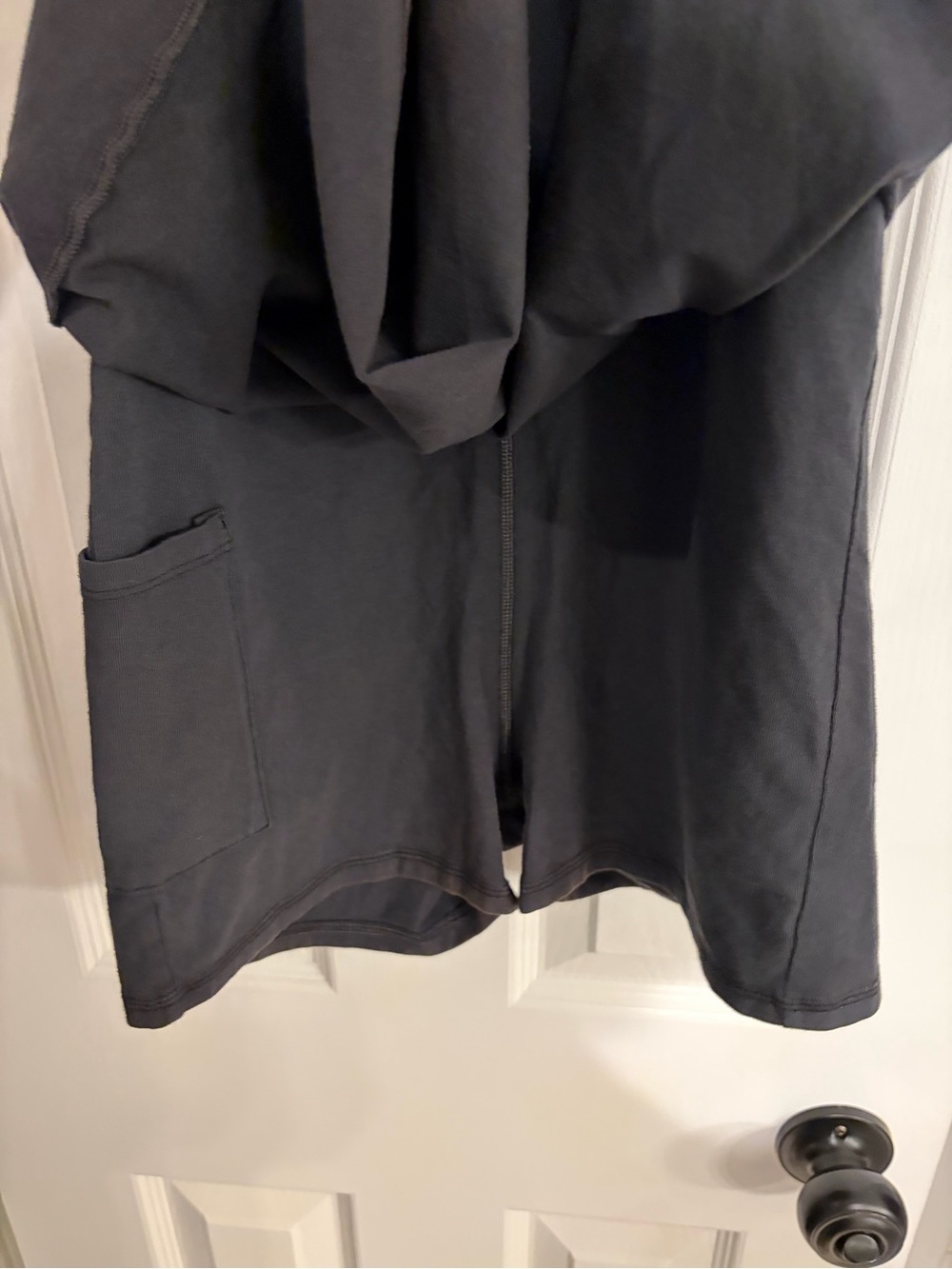 Free People Movement Hot Shot Hooded Skortsy Dress Washed Black NWT Small - Picture 6 of 11